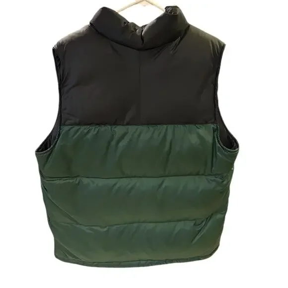 古着　Eddie bauer vest 90s Vintage 1990s Eddie Bauer Goose Down Vest Mens Size Medium Beige